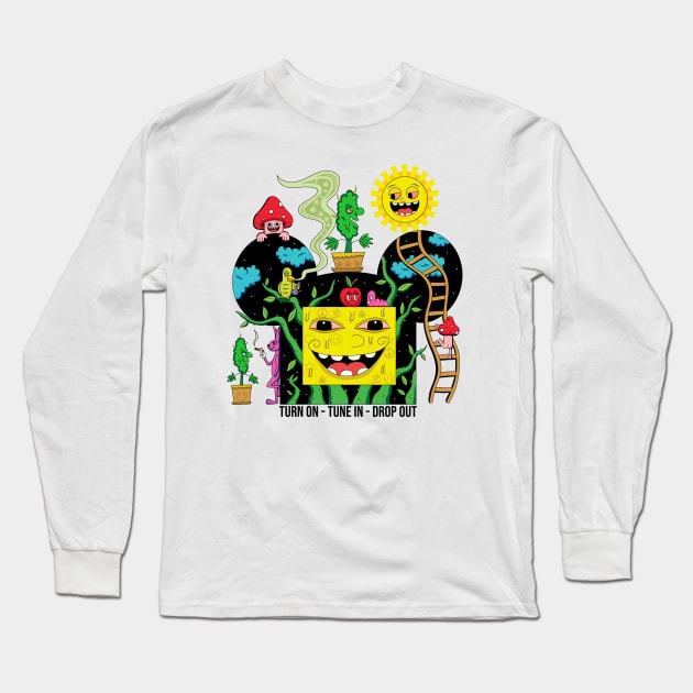 LSD Long Sleeve T-Shirt by MightyShroom